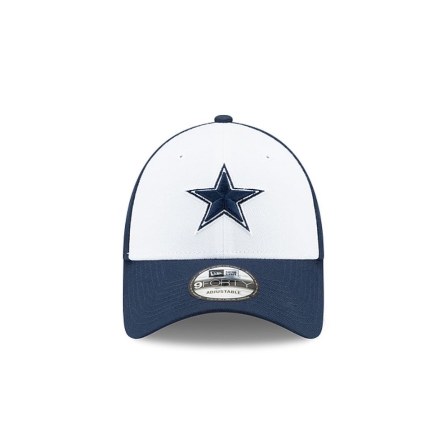 Gorras New Era | Dallas Cowboys White Front Nfl The League 9Forty Strapback