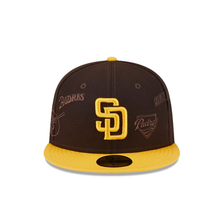 Gorras New Era | San Diego Padres Mlb Multi Logo 59Fifty Cerrada