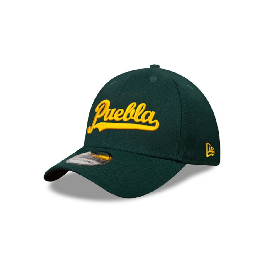 Gorras New Era | Pericos De Puebla Lmb Game Cap City Name 39Thirty Elastica Verde