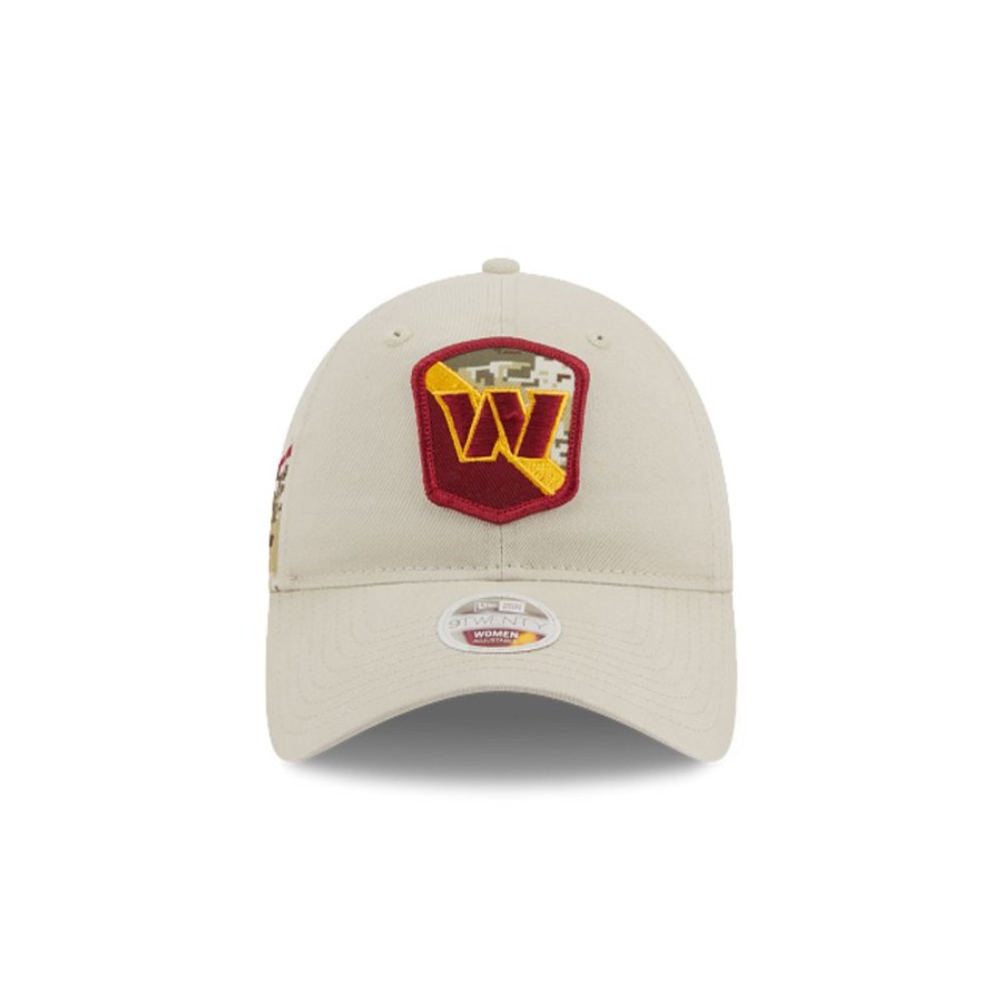 Gorras New Era | Washington Commanders Nfl Salute To Service 2023 9Twenty Strapback Para Mujer