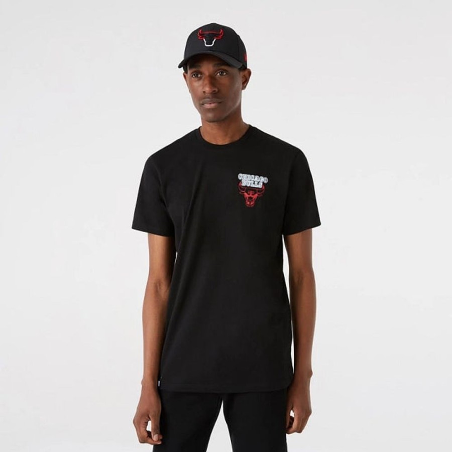 Ropa New Era | Playera Manga Corta Chicago Bulls Nba Neon