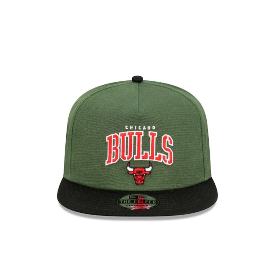 Gorras New Era | Chicago Bulls Stencil Golfer Snapback