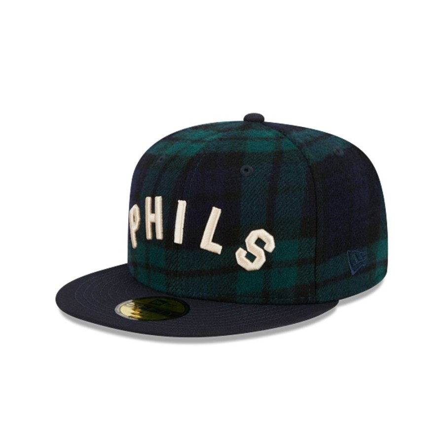 Gorras New Era | Philadelphia Phillies Mlb Black Watch Tartan 59Fifty Cerrada