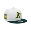 Gorras New Era | Oakland Athletics Mlb White Crown Patches 9Fifty Snapback