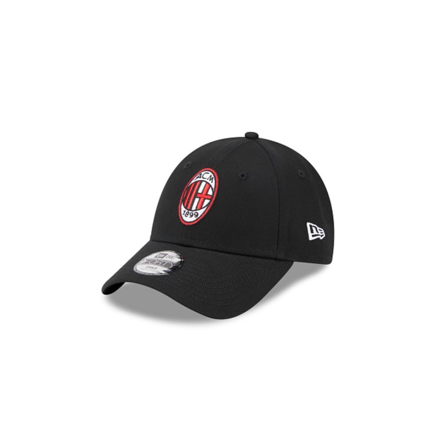 Gorras New Era | Milan Ac 9Forty Strapback Negra Para Nina O Nino