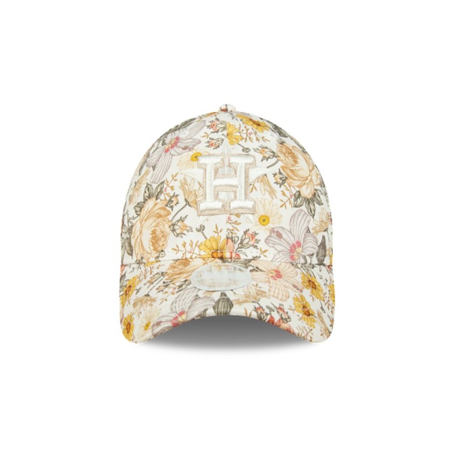 Gorras New Era | Houston Astros Women'S Bloom 9Twenty Strapback Para Mujer