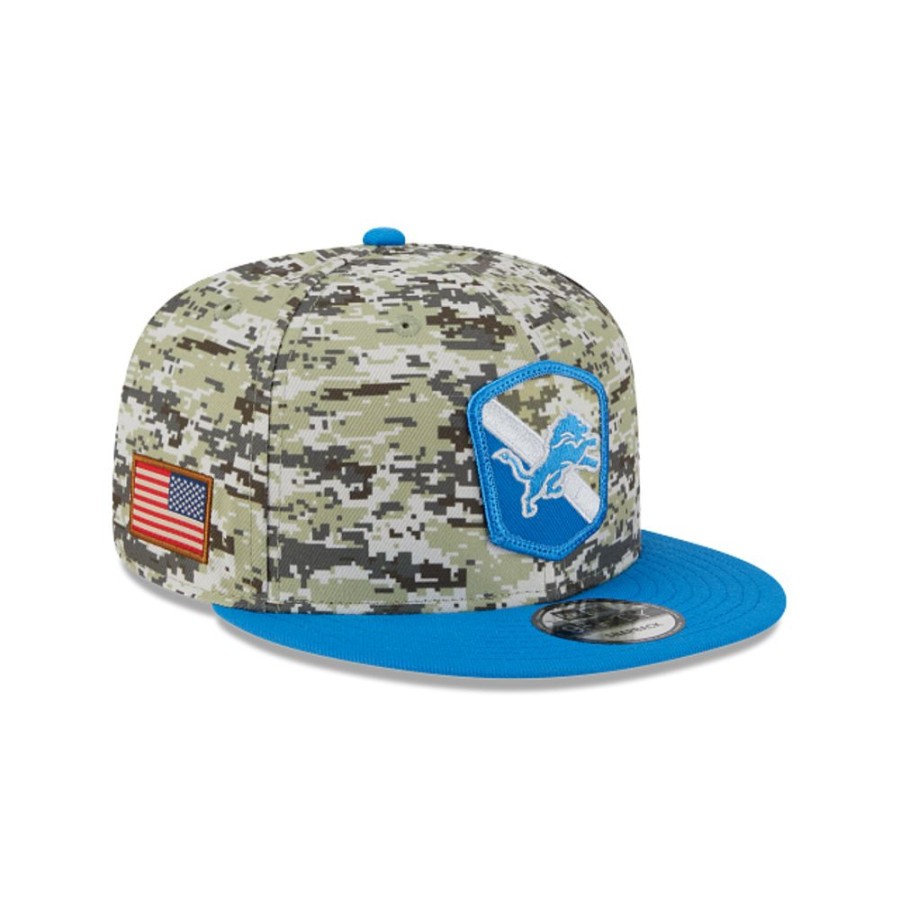 Gorras New Era | Detroit Lions Nfl Salute To Service 2023 9Fifty Snapback