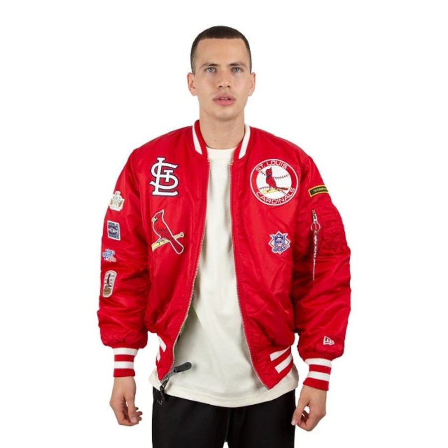 Ropa New Era | Chamarra Reversible Alpha Industries X St. Louis Cardinals