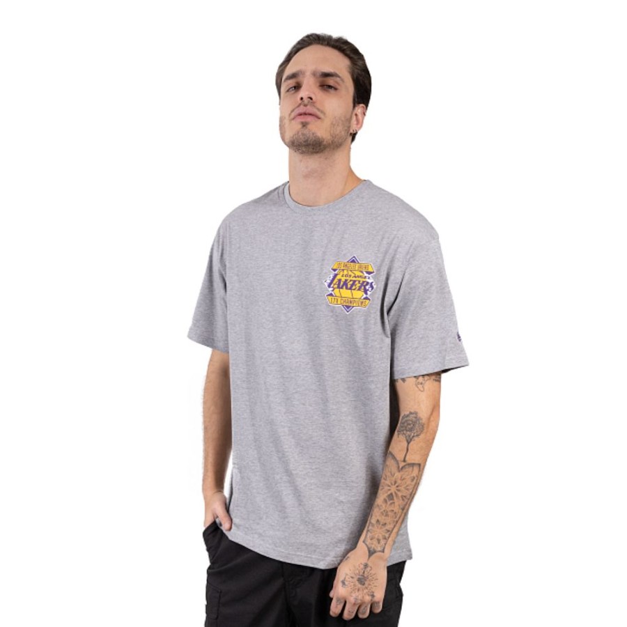 Ropa New Era | Playera Manga Corta Los Angeles Lakers Nba Diamond Patch