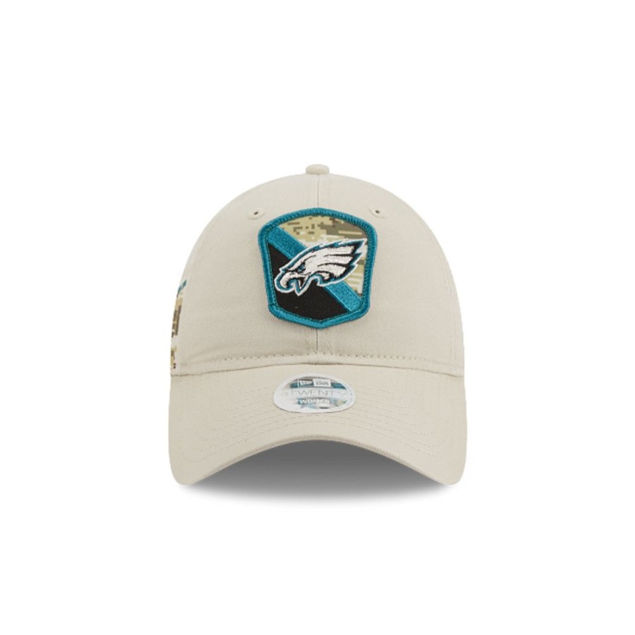 Gorras New Era | Philadelphia Eagles Nfl Salute To Service 2023 9Twenty Strapback Para Mujer