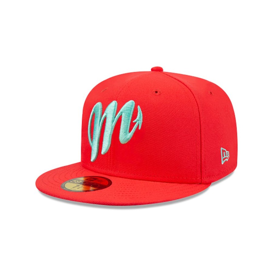 Gorras New Era | Diablos Rojos Del Mexico Lmb Neon Collection 2023 59Fifty Cerrada