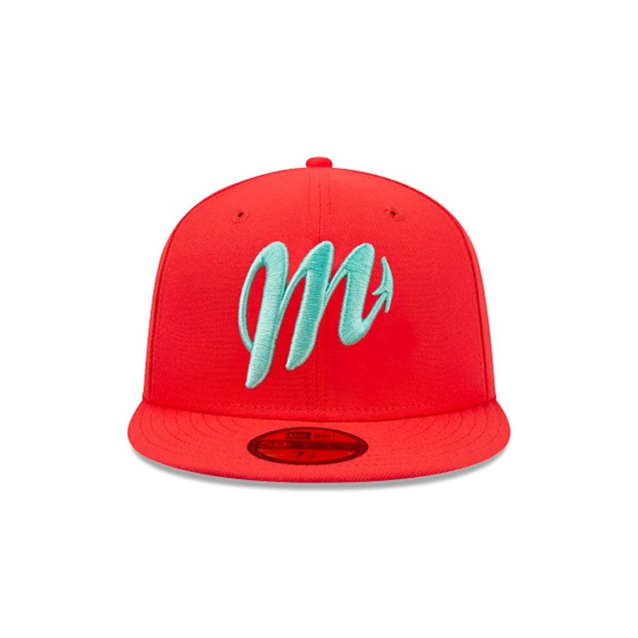 Gorras New Era | Diablos Rojos Del Mexico Lmb Neon Collection 2023 59Fifty Cerrada