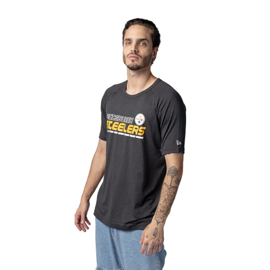 Ropa New Era | Playera Manga Corta Pittsburgh Steelers Nfl Active