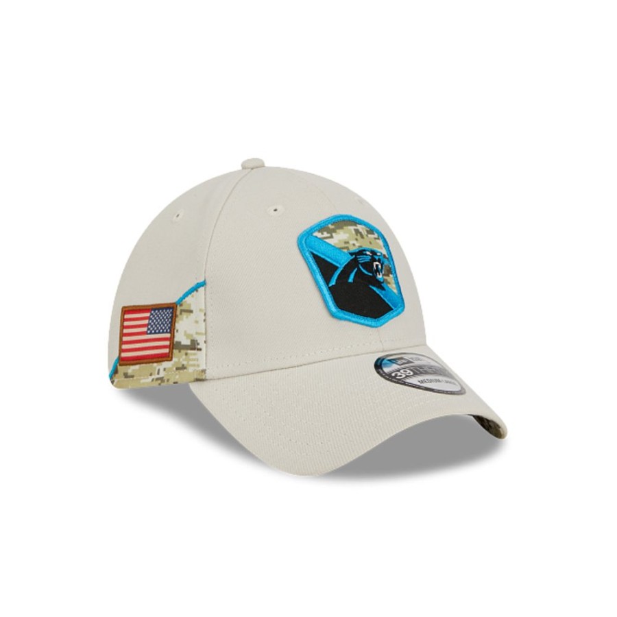 Gorras New Era | Carolina Panthers Nfl Salute To Service 2023 39Thirty Elastica