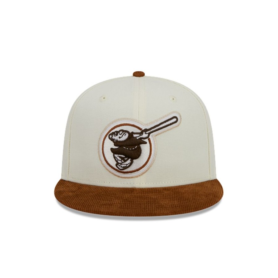 Gorras New Era | San Diego Padres Mlb Corduroy Visor 59Fifty Cerrada