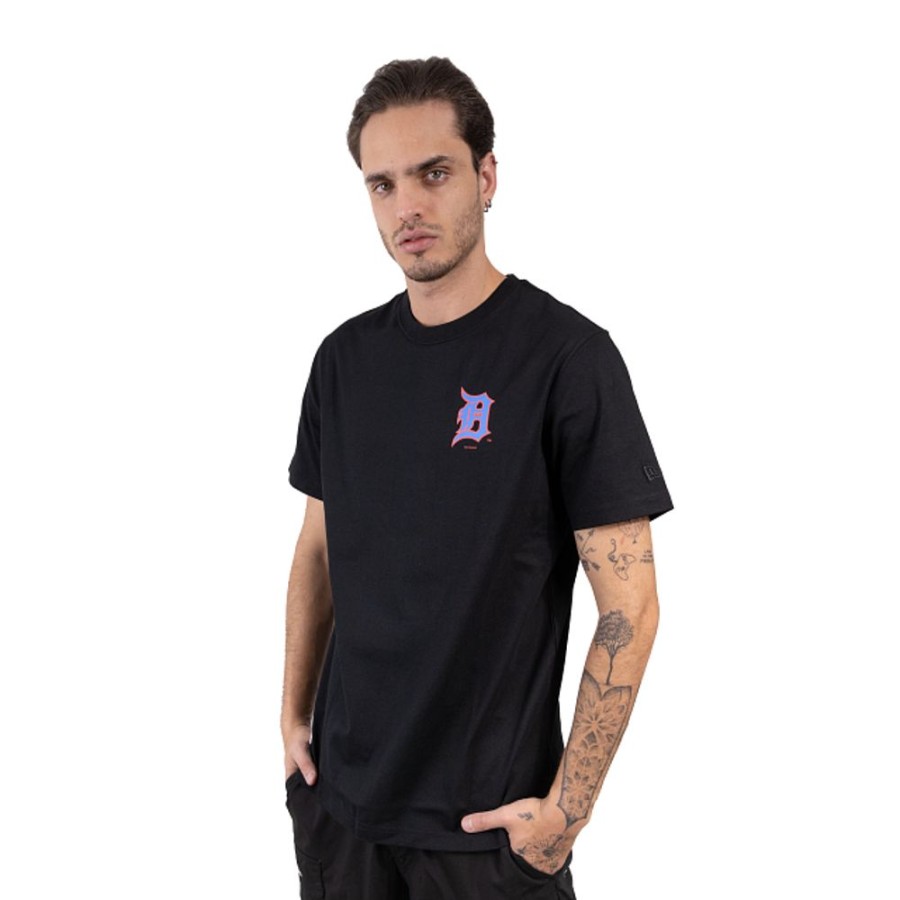 Ropa New Era | Playera Manga Corta Detroit Tigers Mlb Cyberpunk