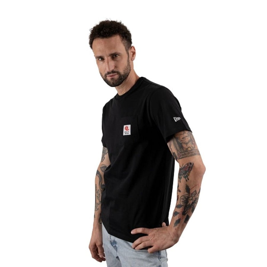 Ropa New Era | Playera Manga Corta New Era Pocket Negra