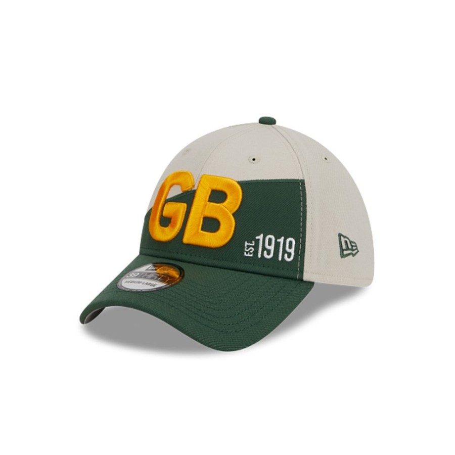 Gorras New Era | Green Bay Packers Nfl Sideline Historic 39Thirty Cerrada