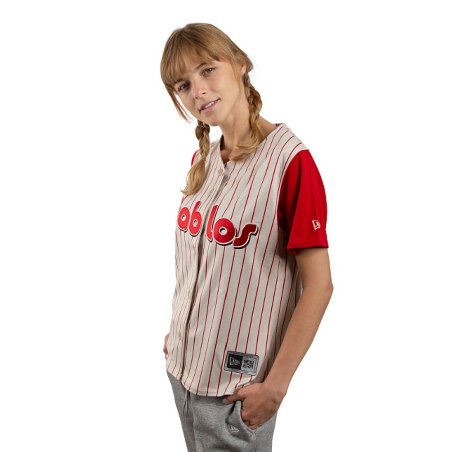 Ropa New Era | Jersey Home Diablos Rojos Del Mexico Lmb Para Mujer