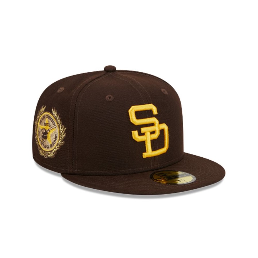 Gorras New Era | San Diego Padres Mlb Sidepatch Laurel 59Fifty Cerrada