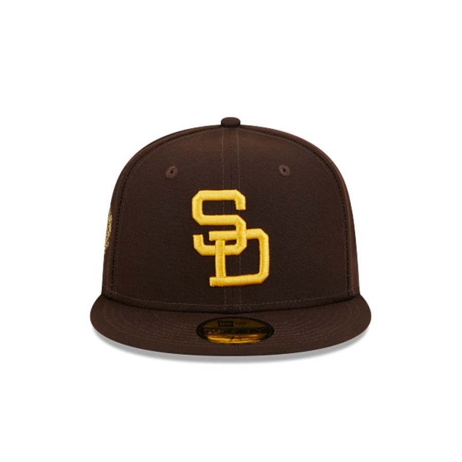 Gorras New Era | San Diego Padres Mlb Sidepatch Laurel 59Fifty Cerrada