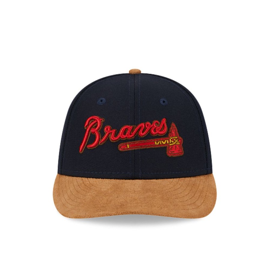 Gorras New Era | Atlanta Braves Mlb Suede Visor 59Fifty Lp Cerrada