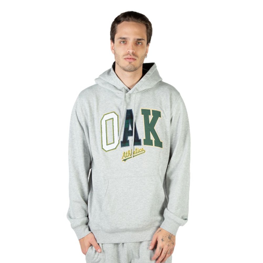 Ropa New Era | Sudadera Oakland Athletics Mlb Black Watch Tartan