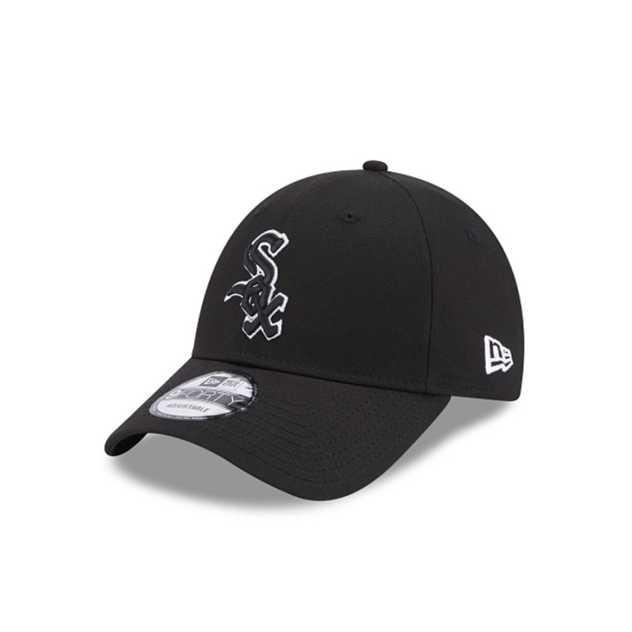 Gorras New Era | Chicago White Sox Mlb Team Outline 9Forty Strapback Negra