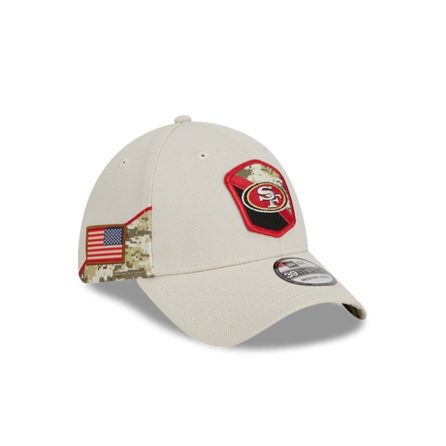 Gorras New Era | San Francisco 49Ers Nfl Salute To Service 2023 39Thirty Elastica