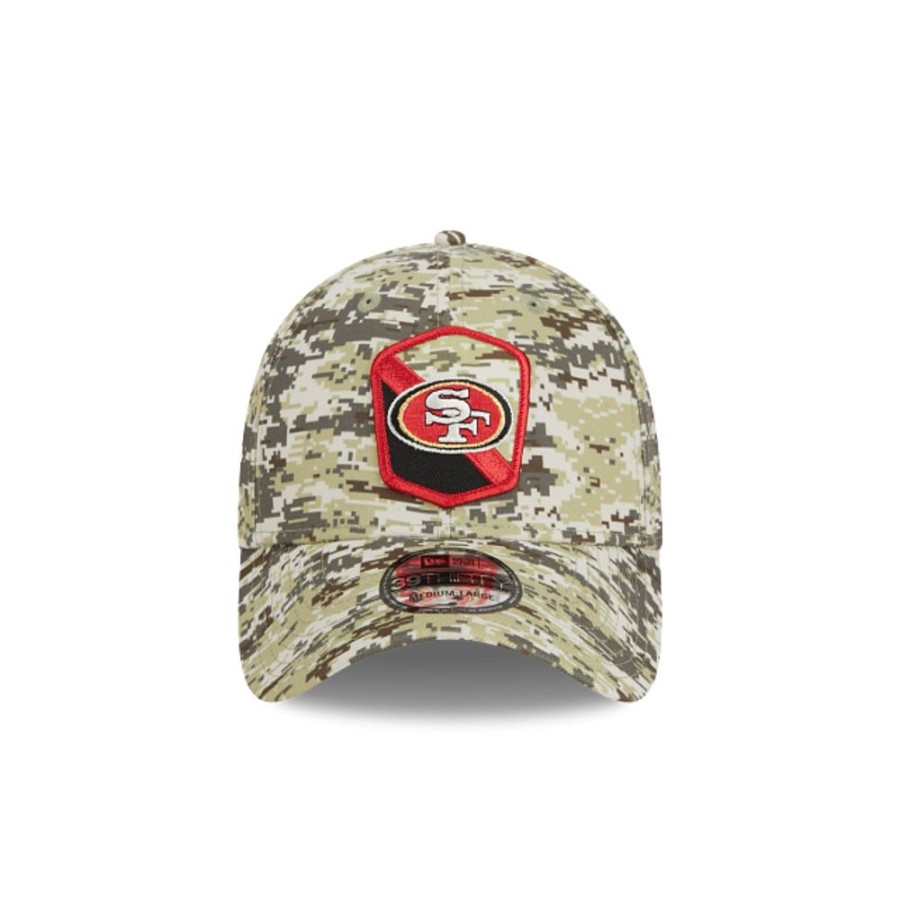 Gorras New Era | San Francisco 49Ers Nfl Salute To Service 2023 39Thirty Elastica