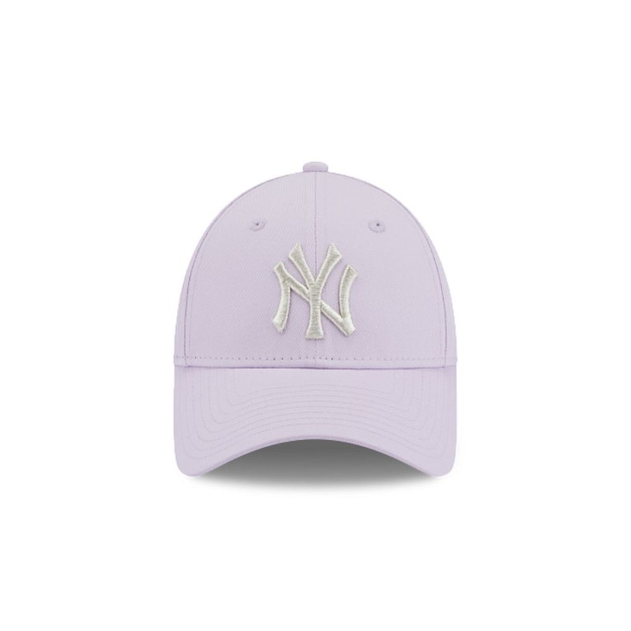 Gorras New Era | New York Yankees Mlb Metallic Logo 9Forty Strapback Para Mujer