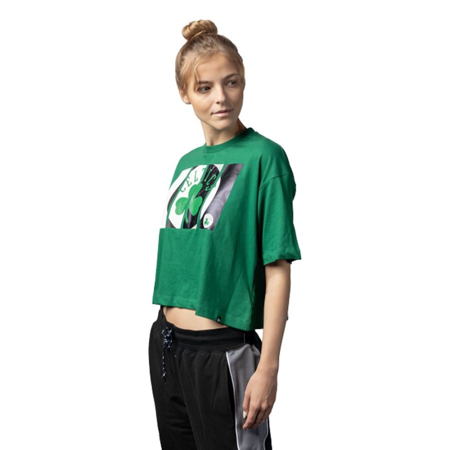 Ropa New Era | Playera Manga Corta Boston Celtics Nba Athleisure Para Mujer