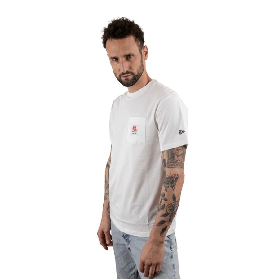 Ropa New Era | Playera Manga Corta New Era Pocket Blanca