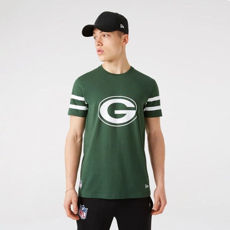 Ropa New Era | Playera Manga Corta Green Bay Packers Nfl Jersey Inspired