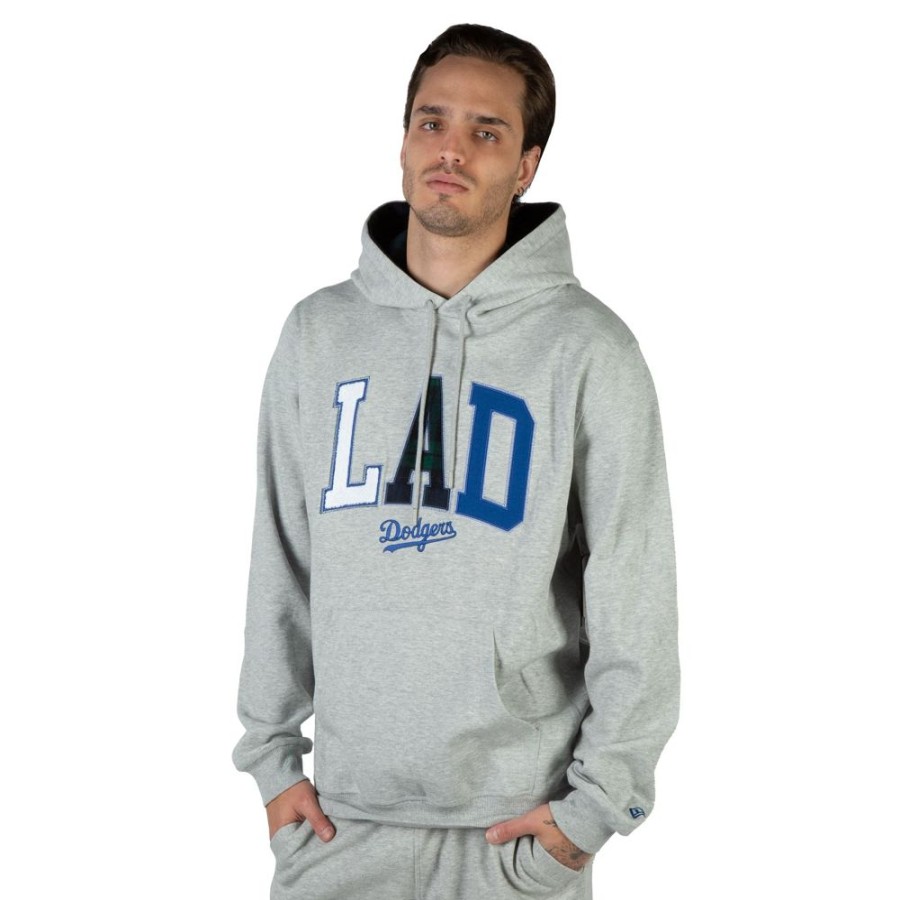 Ropa New Era | Sudadera Los Angeles Dodgers Mlb Black Watch Tartan