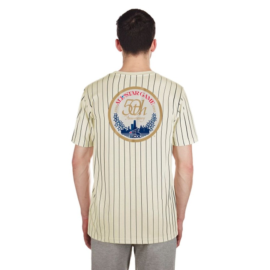 Ropa New Era | Playera Manga Cortachicago White Sox Mlb Throwback Collection