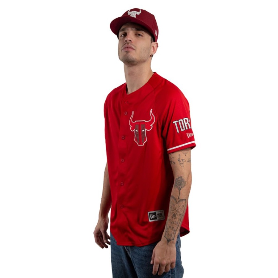 Ropa New Era | Jersey Alternativo Toros De Tijuana Lmb Rojo