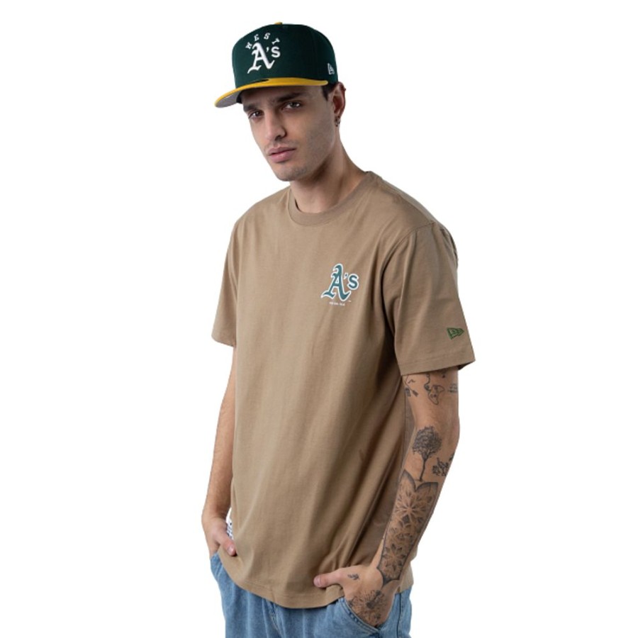 Ropa New Era | Playera Manga Cortaoakland Athletics Mlb Watercolor Floral Collection