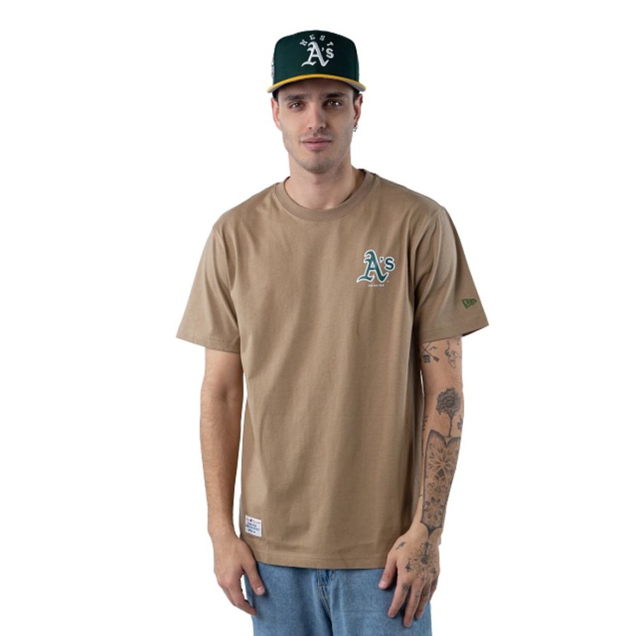 Ropa New Era | Playera Manga Cortaoakland Athletics Mlb Watercolor Floral Collection