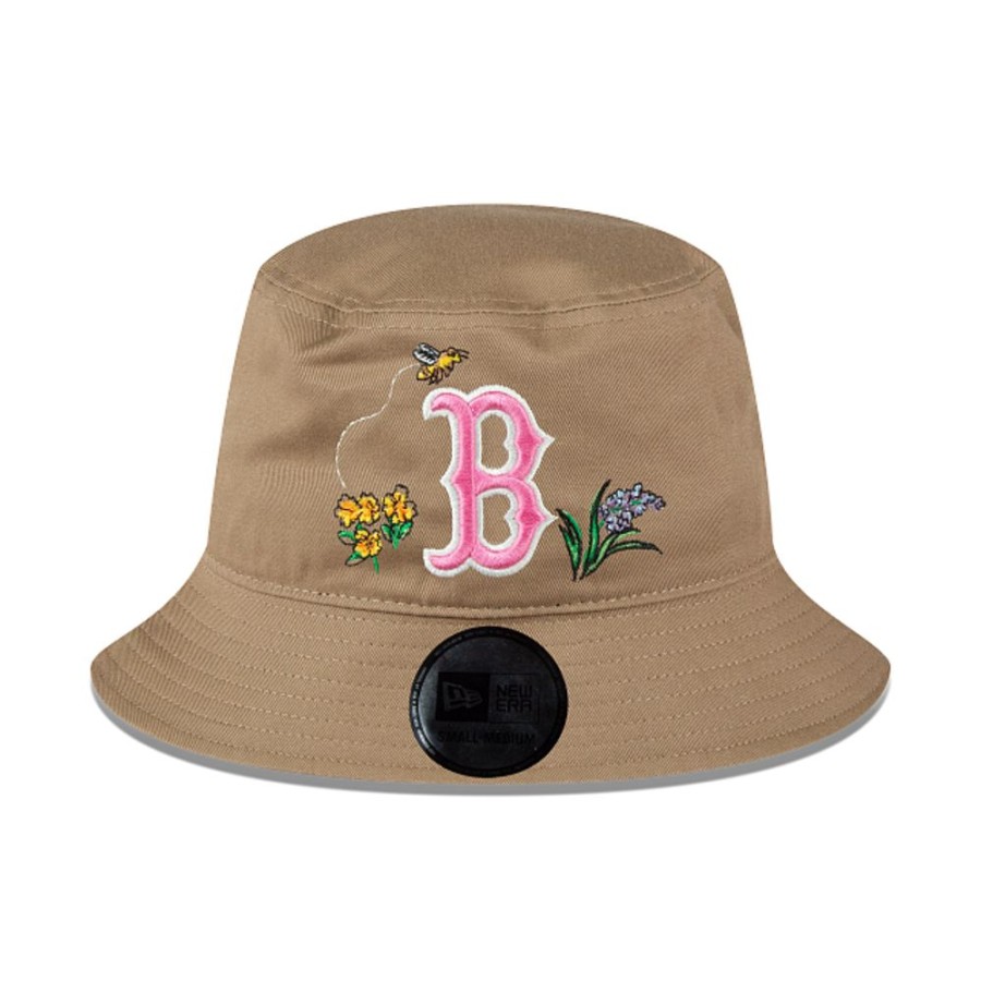 Gorras New Era | Boston Red Sox Mlb Watercolor Floral Collection Bucket