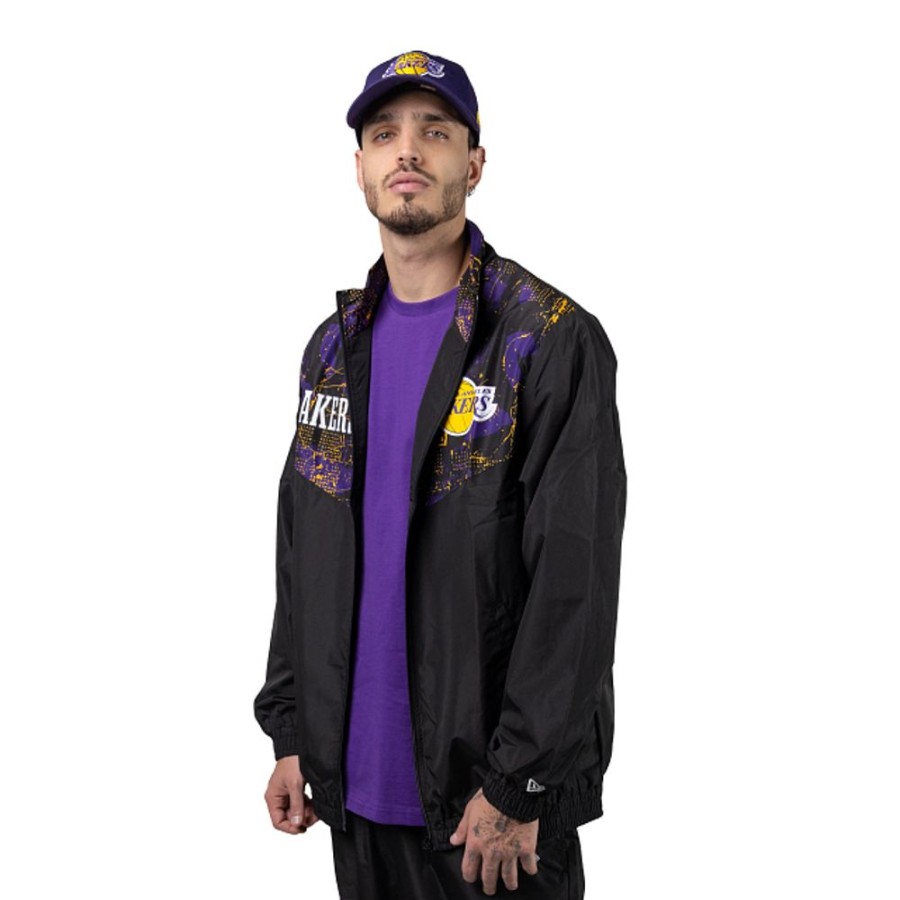 Ropa New Era | Chamarra Los Angeles Lakers Logo Infill Collection