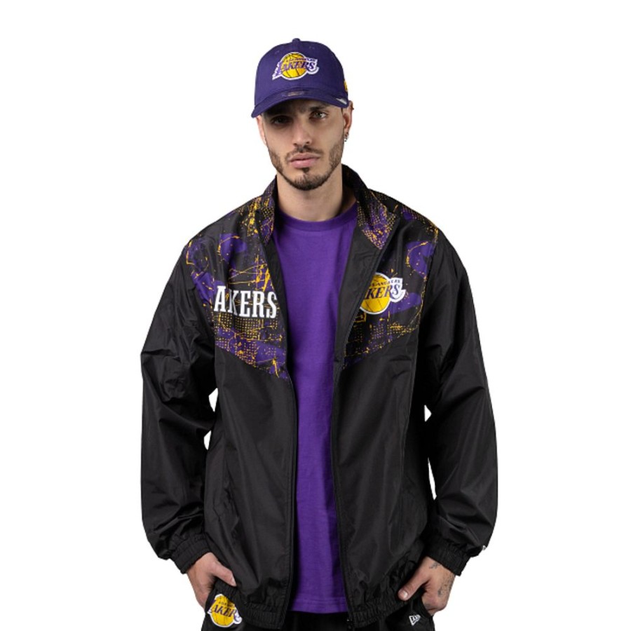 Ropa New Era | Chamarra Los Angeles Lakers Logo Infill Collection