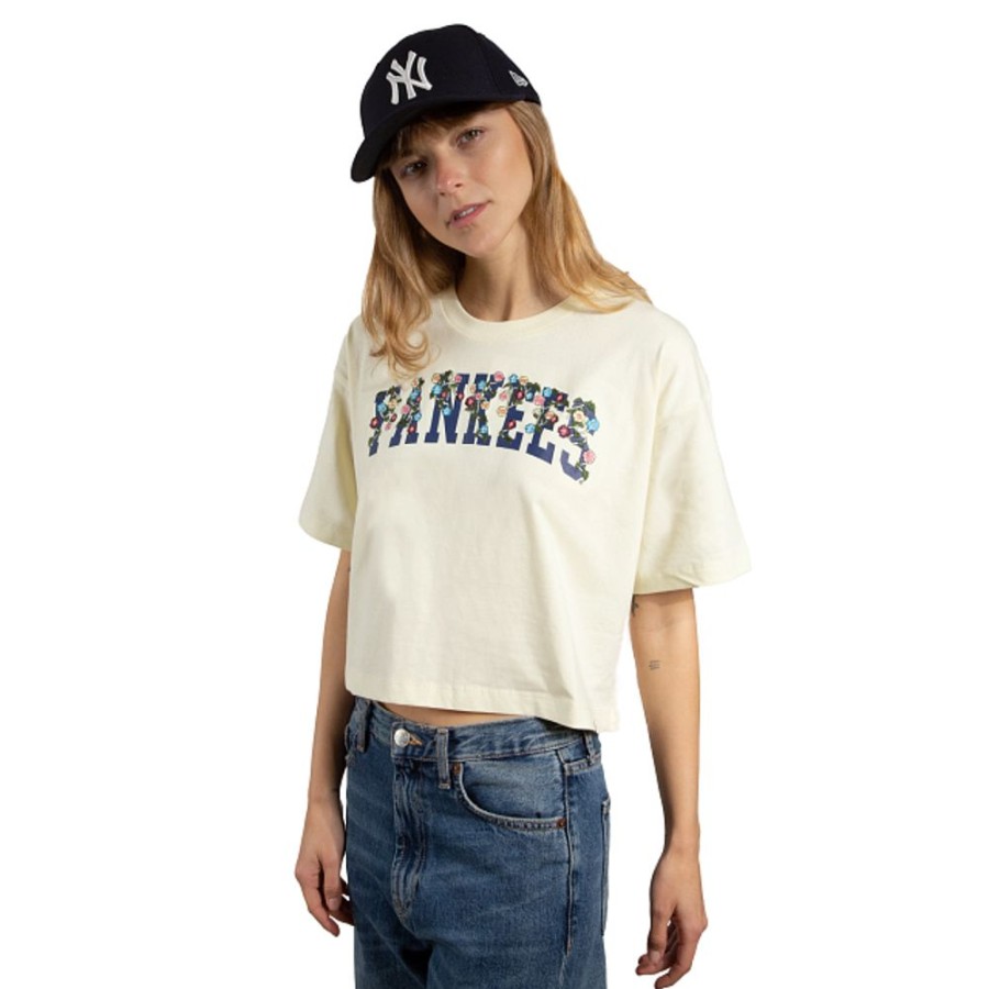 Ropa New Era | Playera Manga Corta New York Yankees Mlb Botanical Para Mujer