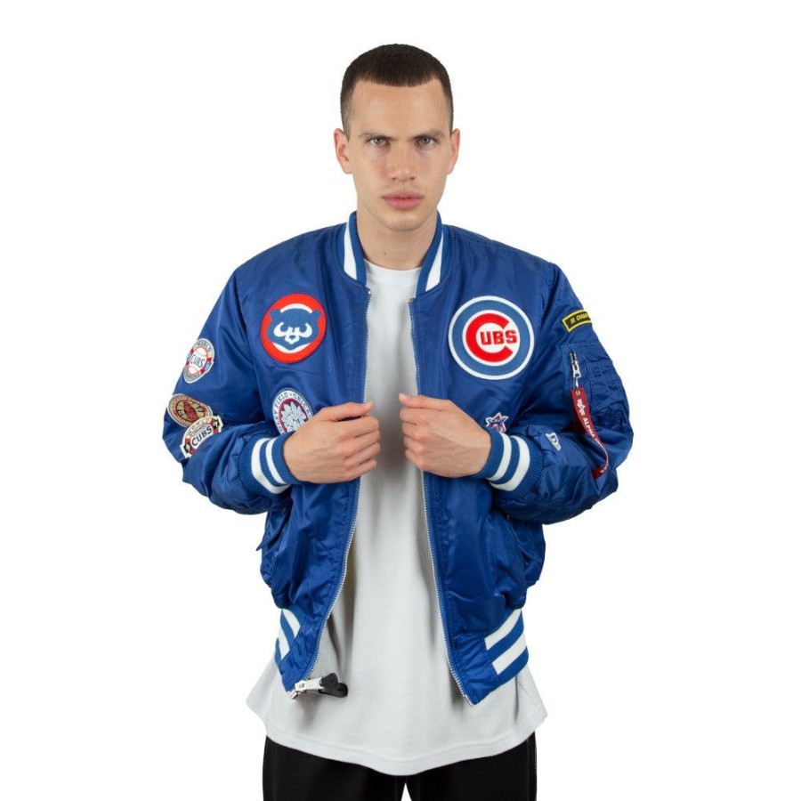 Ropa New Era | Chamarra Reversible Alpha Industries X Chicago Cubs