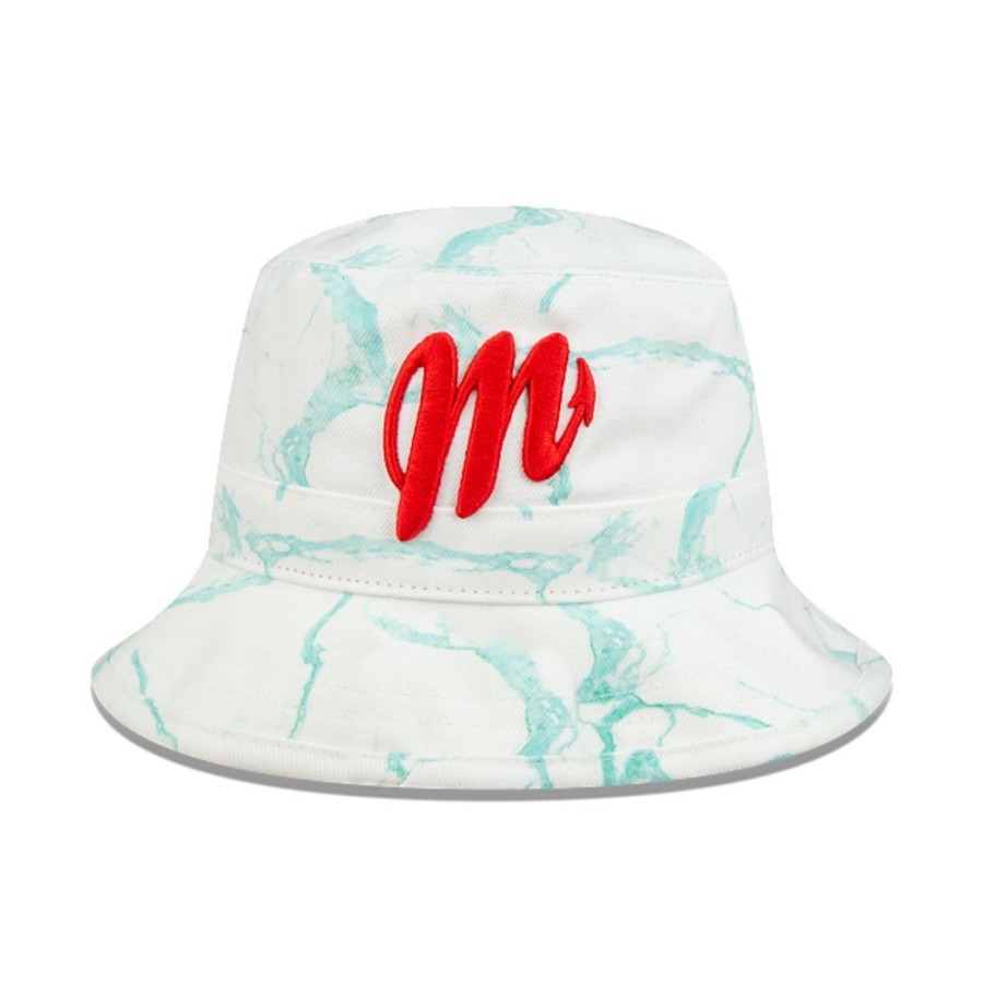 Gorras New Era | Diablos Rojos Del Mexico Lmb Marble Bucket Para Mujer