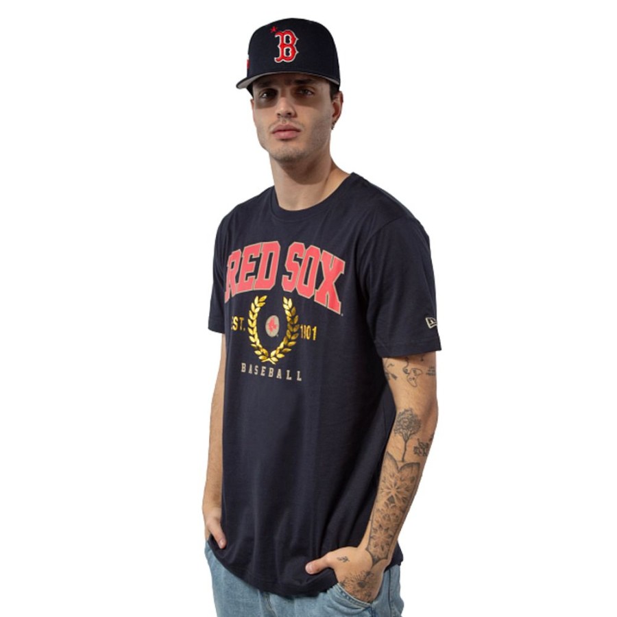 Ropa New Era | Playera Manga Corta Boston Red Sox Mlb Gold Leaf