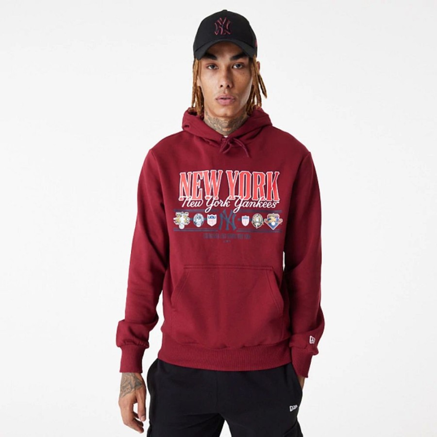 Ropa New Era | Sudadera New York Yankees Mlb Graphic Roja