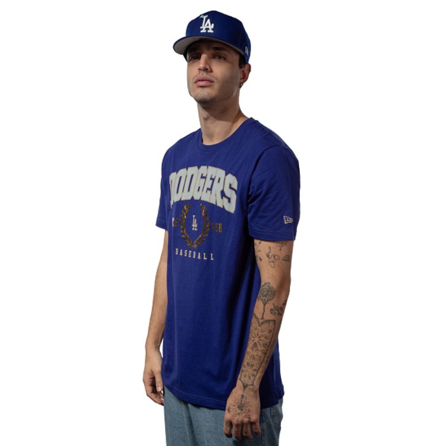 Ropa New Era | Playera Manga Corta Los Angeles Dodgers Mlb Gold Leaf