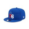 Gorras New Era | Philadelphia 76Ers Nba Authentics Draft 2023 Collection 9Fifty Snapback