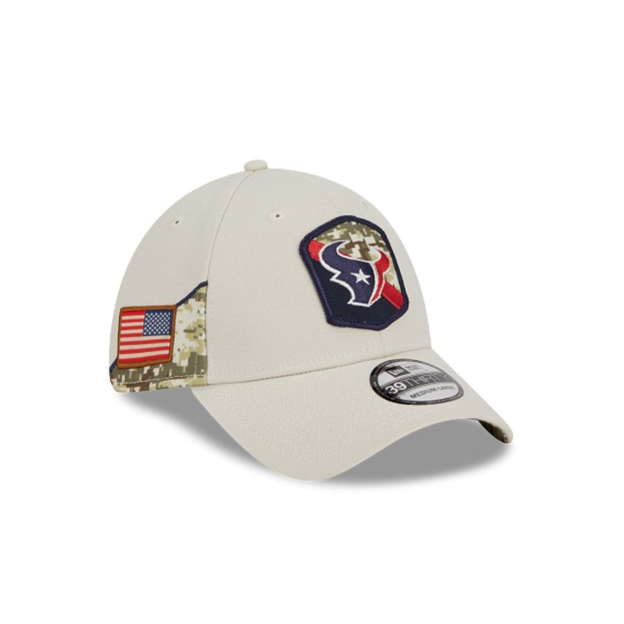 Gorras New Era | Houston Texans Nfl Salute To Service 2023 39Thirty Elastica